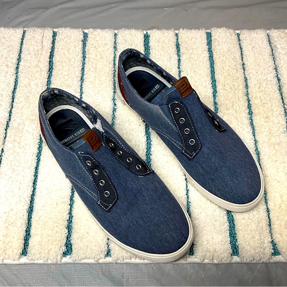 Ben Sherman No Lace Slip In Sneakers